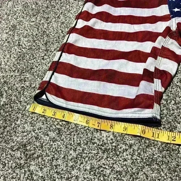 Rip Curl Patriotic Red White Blue Stars Stripes USA Flag Board Shorts Mens 29 - Picture 4 of 12